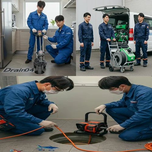 인천 백석동 하수구 뚫음 하수도 한들지구 빌라 역류