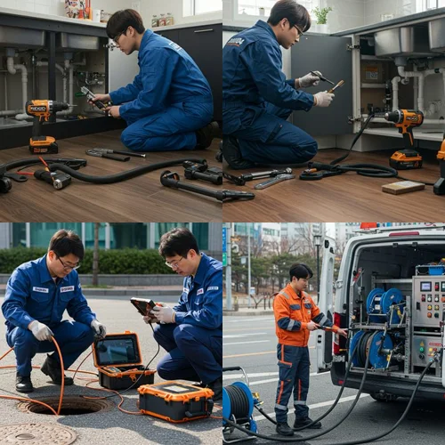 인천 부개동 변기 막힘 수리, 신축 빌라 잦은 막힘