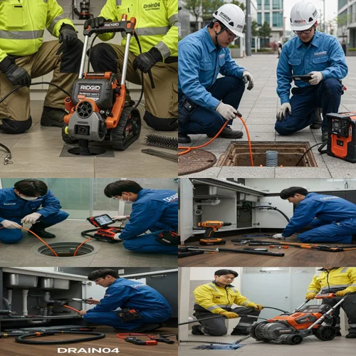 대곡동 하수구 뚫음 하수도, 전원주택 배관 막힘