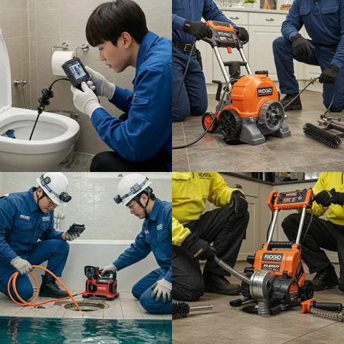 대곡동 하수구 뚫음 하수도, 전원주택 배관 막힘