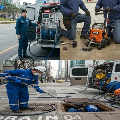 SK인천석유화학 근처, 원창동 하수구 막힘 업체