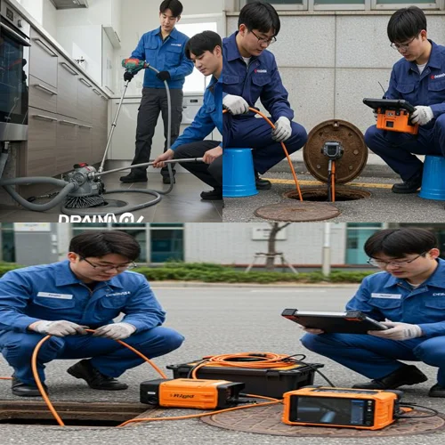 아시아드 경기장 근처 연희동 하수구 막힘 업체