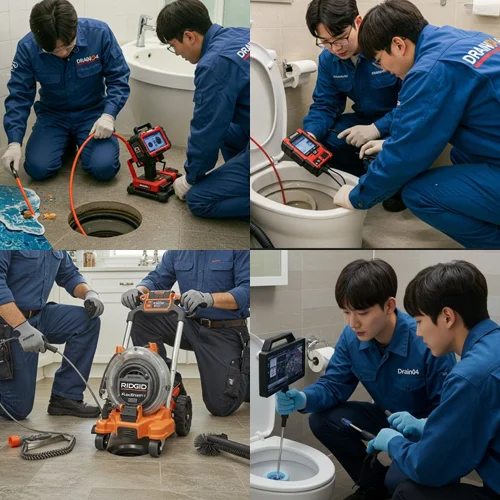 아시아드 경기장 근처 연희동 하수구 막힘 업체