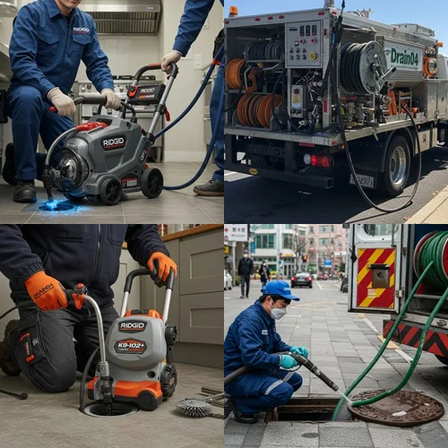 일신동 하수구 뚫음 하수도 부개역 근처 빌라 막힘