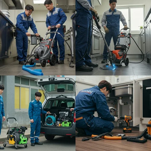 신축 빌라 잦은 막힘 부평구 부개동 하수구 뚫음 하수도