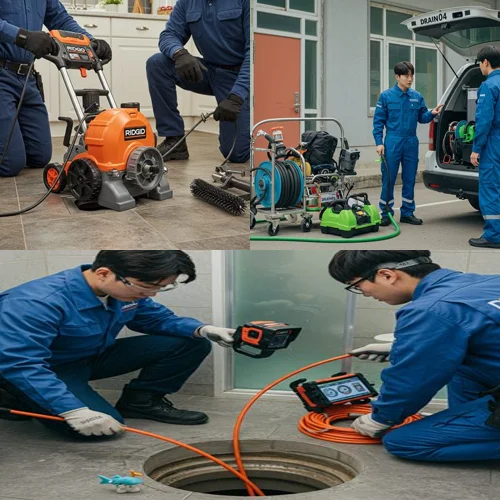 영종도 을왕리 횟집 남북동 싱크대 막힘 배수구