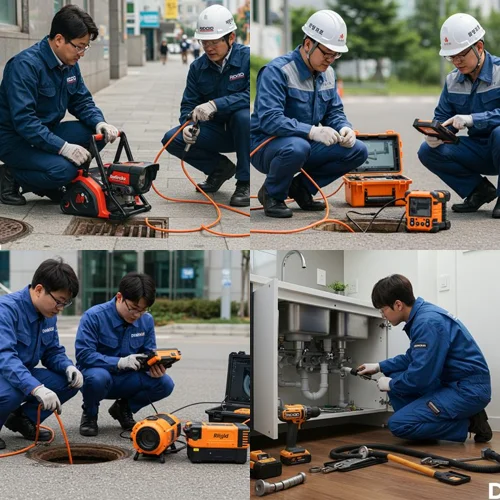 도화동 변기 막힘 수리 제물포역 근처 빌라 역류