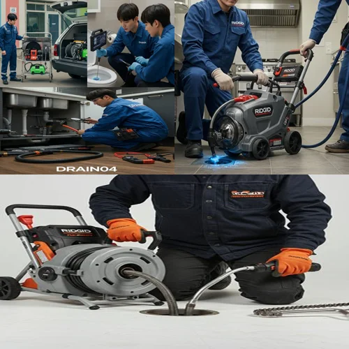 간석동 하수구 막힘 업체, 1층 상가 역류... 드디어 뚫었어요!