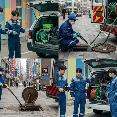 오류동 하수구 막힘 업체, 검단 산업단지 긴급 출동