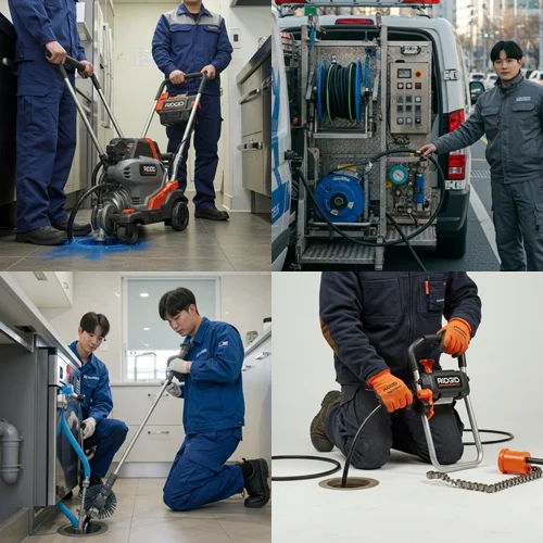 남동구 서창동 하수구 뚫음 하수도