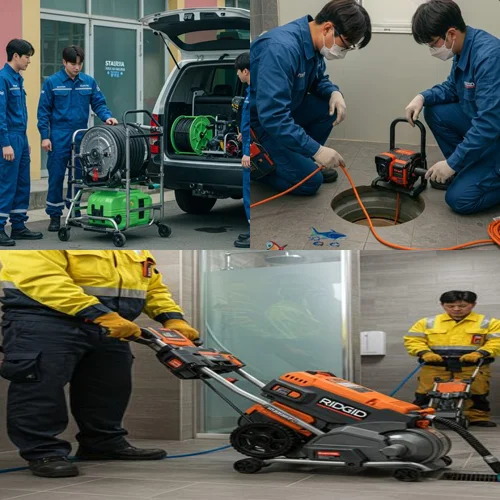 부평구 삼산동 하수구 막힘 업체, 아파트 1층 역류... 드디어!