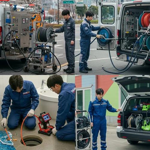 인천 마추홀구 문학동 하수구 뚫음 하수도