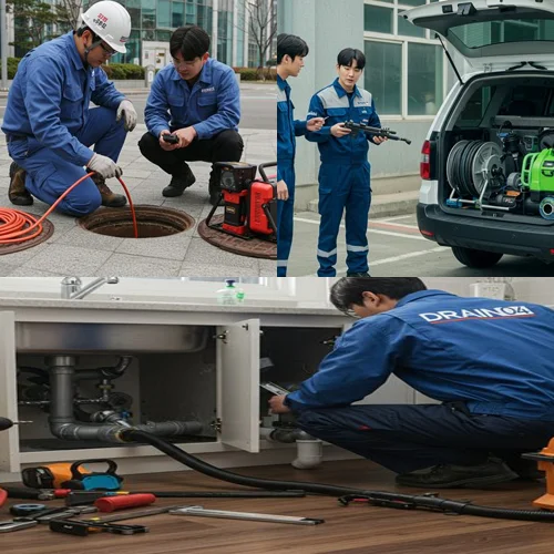 송림동 변기 막힘 수리, 인천 산업용품상가 긴급 출동