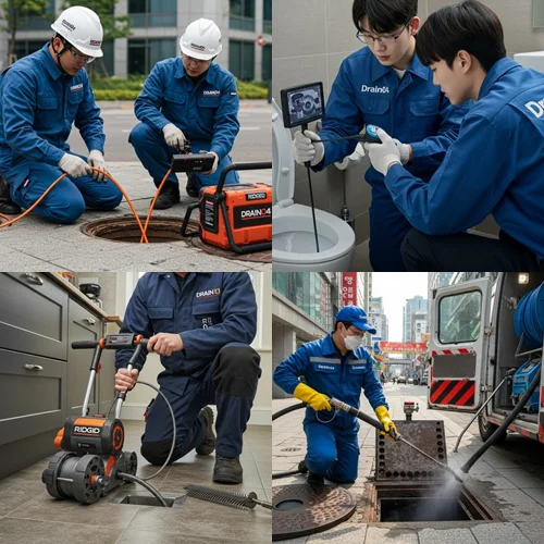 남동구 남촌동 싱크대 막힘 배수구 뚫는 업체