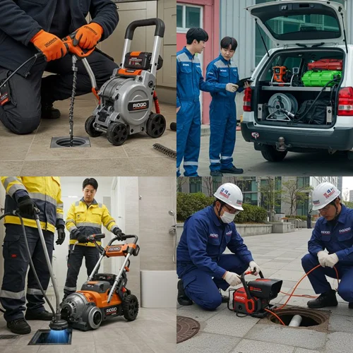 신포시장 근처 빌라 역류, 중구 내동 변기 막힘 수리