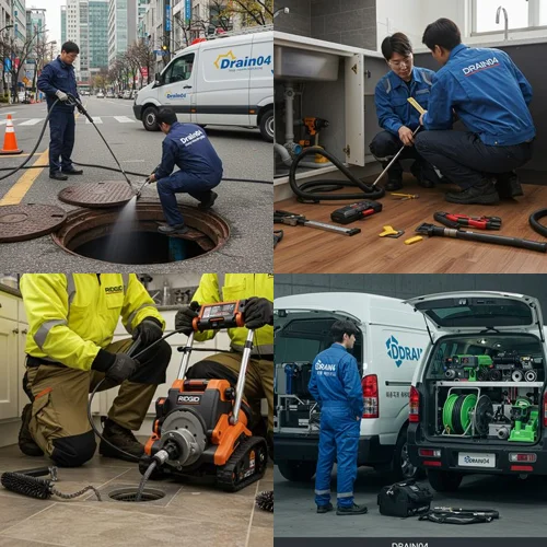 신포시장 근처 빌라 역류, 중구 내동 변기 막힘 수리