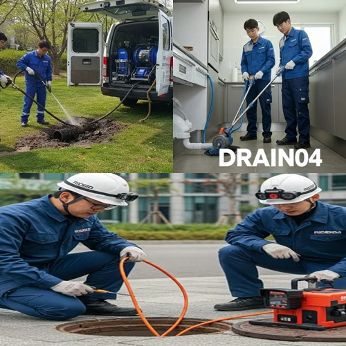 인천 십정동 하수구 뚫음 하수도, 동암역 근처 빌라 역류