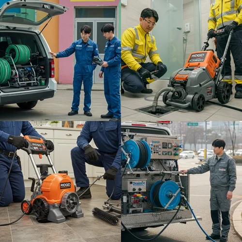 인천 마전동 변기 막힘 수리, 검단사거리역 근처 상가
