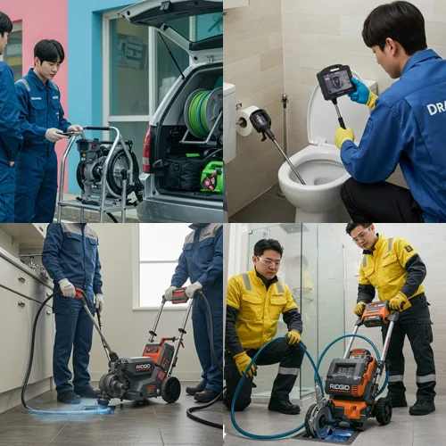 송현동 하수구 뚫음 하수도, 수문통 근처 빌라 역류