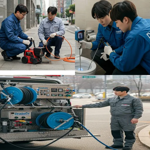 송현동 하수구 뚫음 하수도, 수문통 근처 빌라 역류