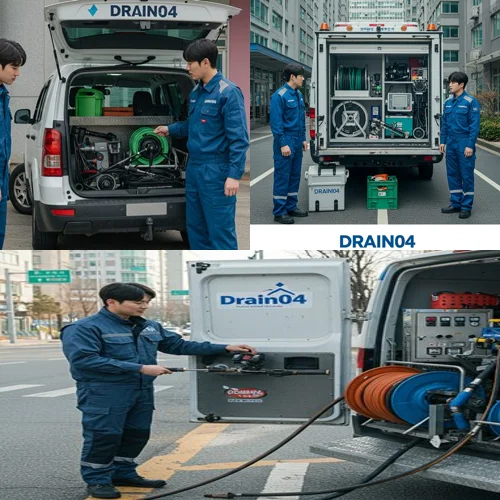 구산동 하수구 뚫음 하수도, 굴포천역 근처 빌라 역류