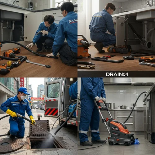 청라 신도시 상가 막힘 경서동 하수구 막힘 업체