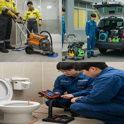 청라 신도시 상가 막힘 경서동 하수구 막힘 업체