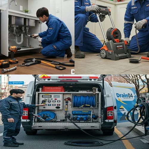 청라 신도시 상가 막힘 경서동 하수구 막힘 업체