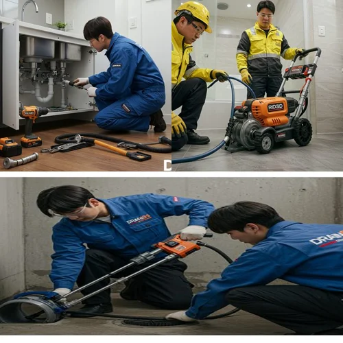 청라 신도시 상가 막힘 경서동 하수구 막힘 업체