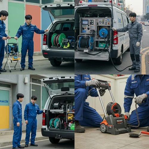 선학동 변기 막힘 수리, 빌라 반지하 역류... 정말 감사합니다