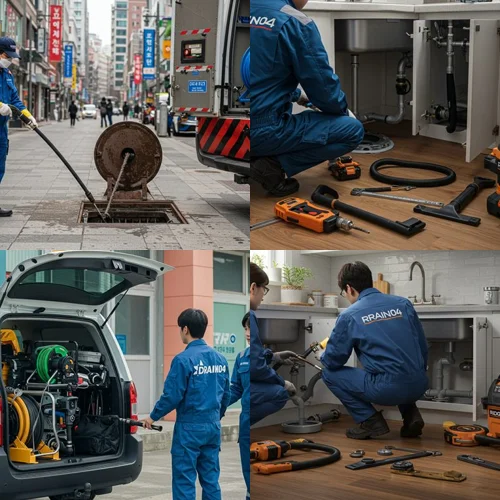 선학동 변기 막힘 수리, 빌라 반지하 역류... 정말 감사합니다