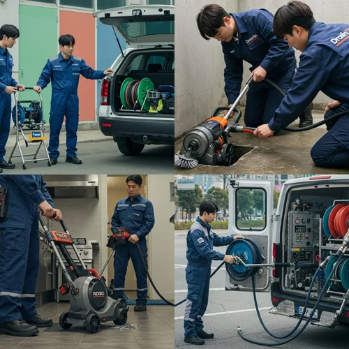 문학동 싱크대 막힘 배수구 원룸 주방