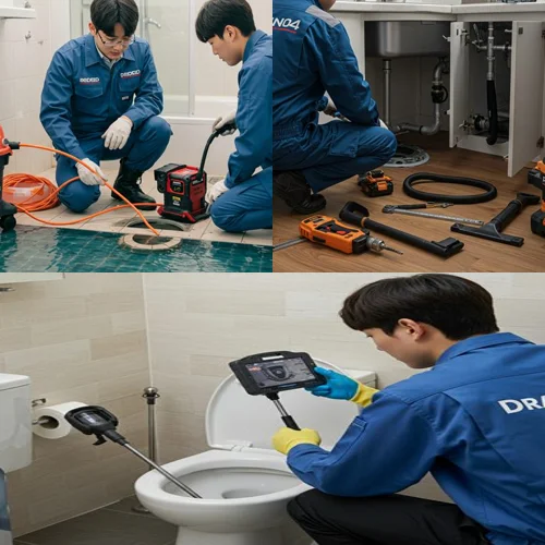 갈현동 하수구 뚫음 하수도 막힘 해결