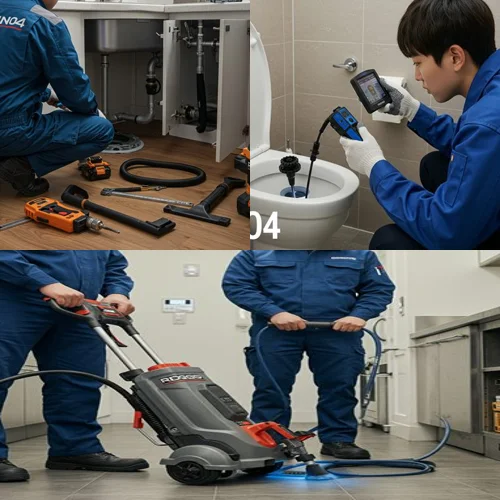 갈현동 하수구 뚫음 하수도 막힘 해결