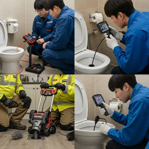 도림동 하수구 막힘 업체 빌라 1층