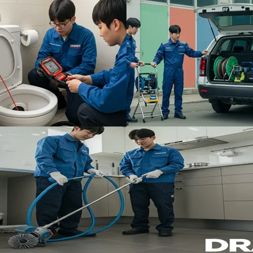 장수동 하수구 뚫음 하수도 주택 맨홀