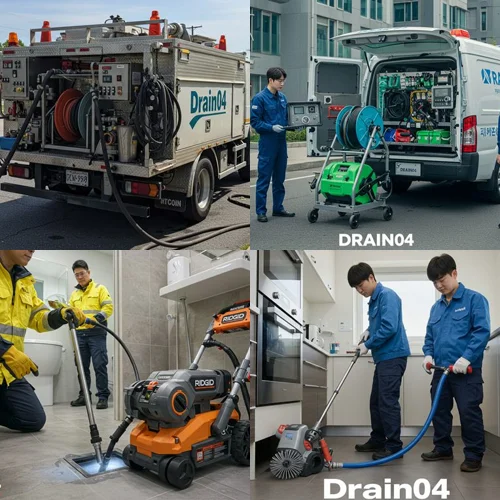 장수동 하수구 뚫음 하수도 주택 맨홀