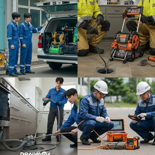 화평동 변기 막힘 수리 백시멘트