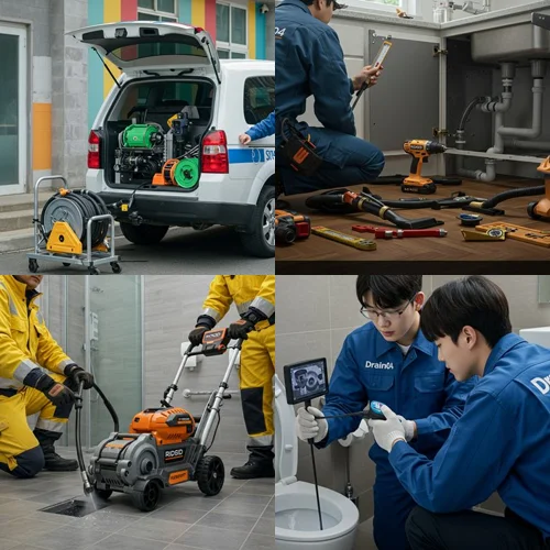 왕길동 하수구 뚫음 하수도 검단 상가