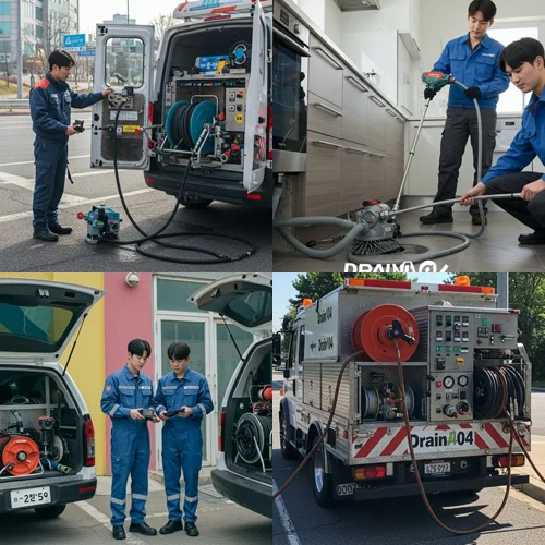 논현동 하수구 뚫음 하수도 소래포구