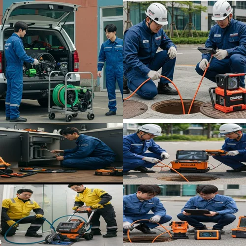 가정동 하수구 뚫음 하수도 루원시티