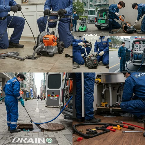 화평동 하수구 막힘 업체, 냉면거리 상가 막힘 해결