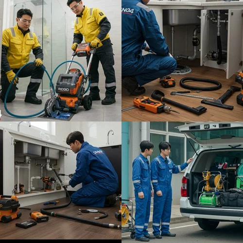 화평동 하수구 막힘 업체, 냉면거리 상가 막힘 해결