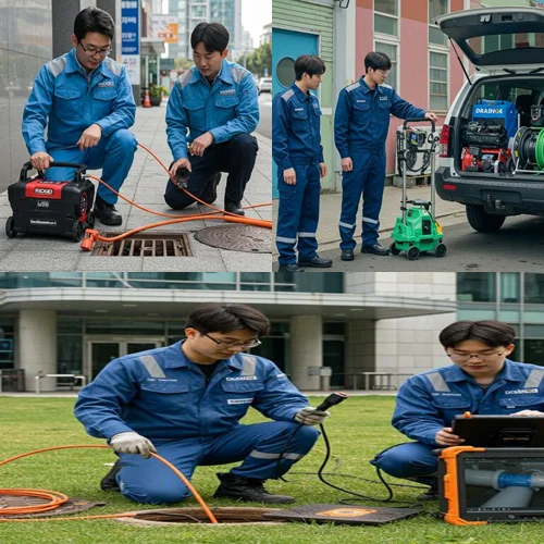 인천 만석동 변기 막힘 수리 횟집 수족관 배관 막힘의 달인