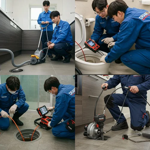 공단지역 기름때 제거 서구 가좌동 변기 막힘 수리