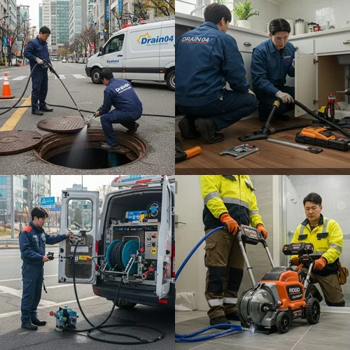 오래된 주택 배관은 전문가에게 하야동 하수구 뚫음 하수도