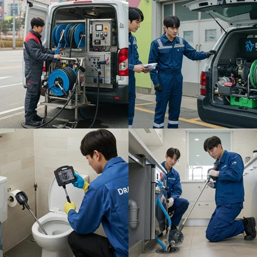 동양동 싱크대 막힘 아파트 꽉 막힌 배수구 역류 현장
