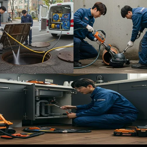 문학동 변기 막힘 수리 야구장 근처 상가 화장실 뚫었어요