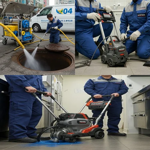 문학동 변기 막힘 수리 야구장 근처 상가 화장실 뚫었어요