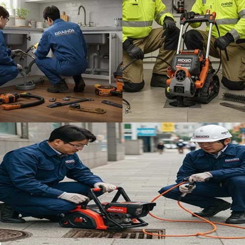 박촌동 싱크대 막힘 배수구 하부장 누수